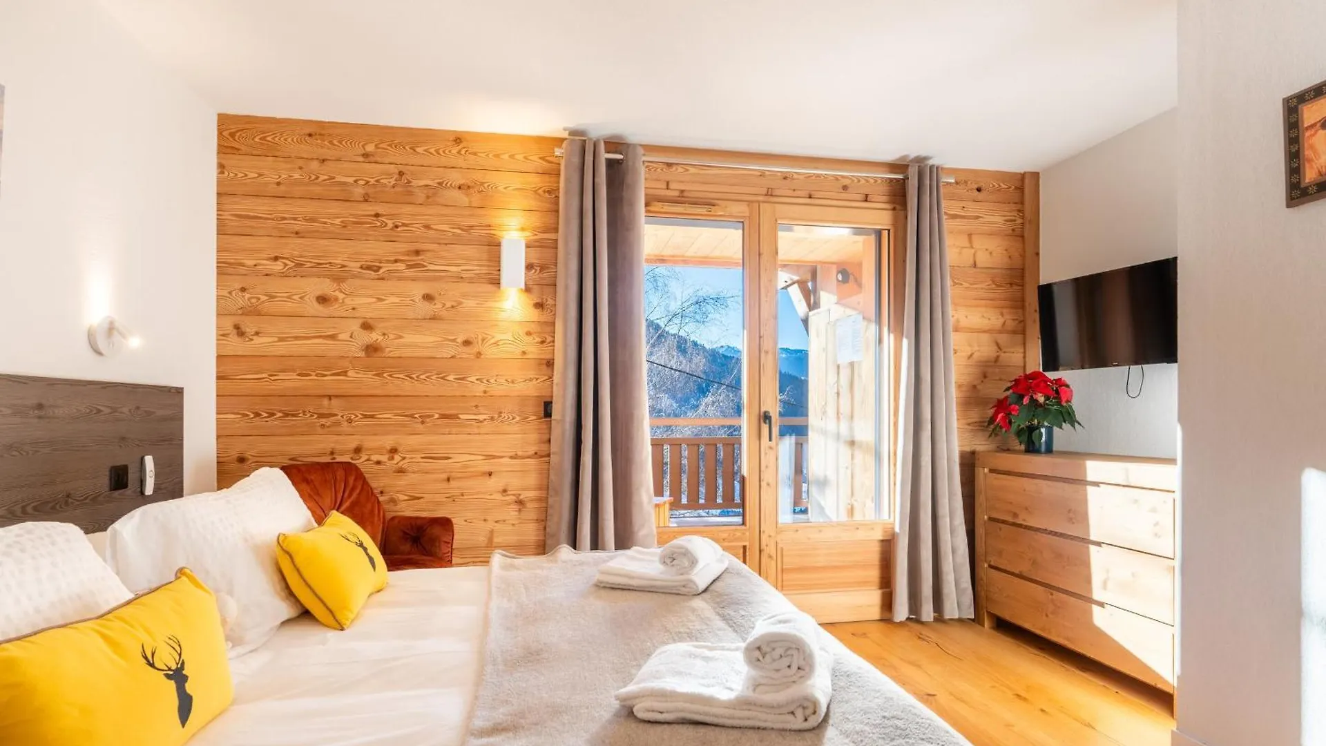 Chalet 5 Etoiles Avec Sauna Et Bain Nordique, Proche Des Pistes, Pour 12 Personnes - Fr-1-467-127 Le Grand-Bornand