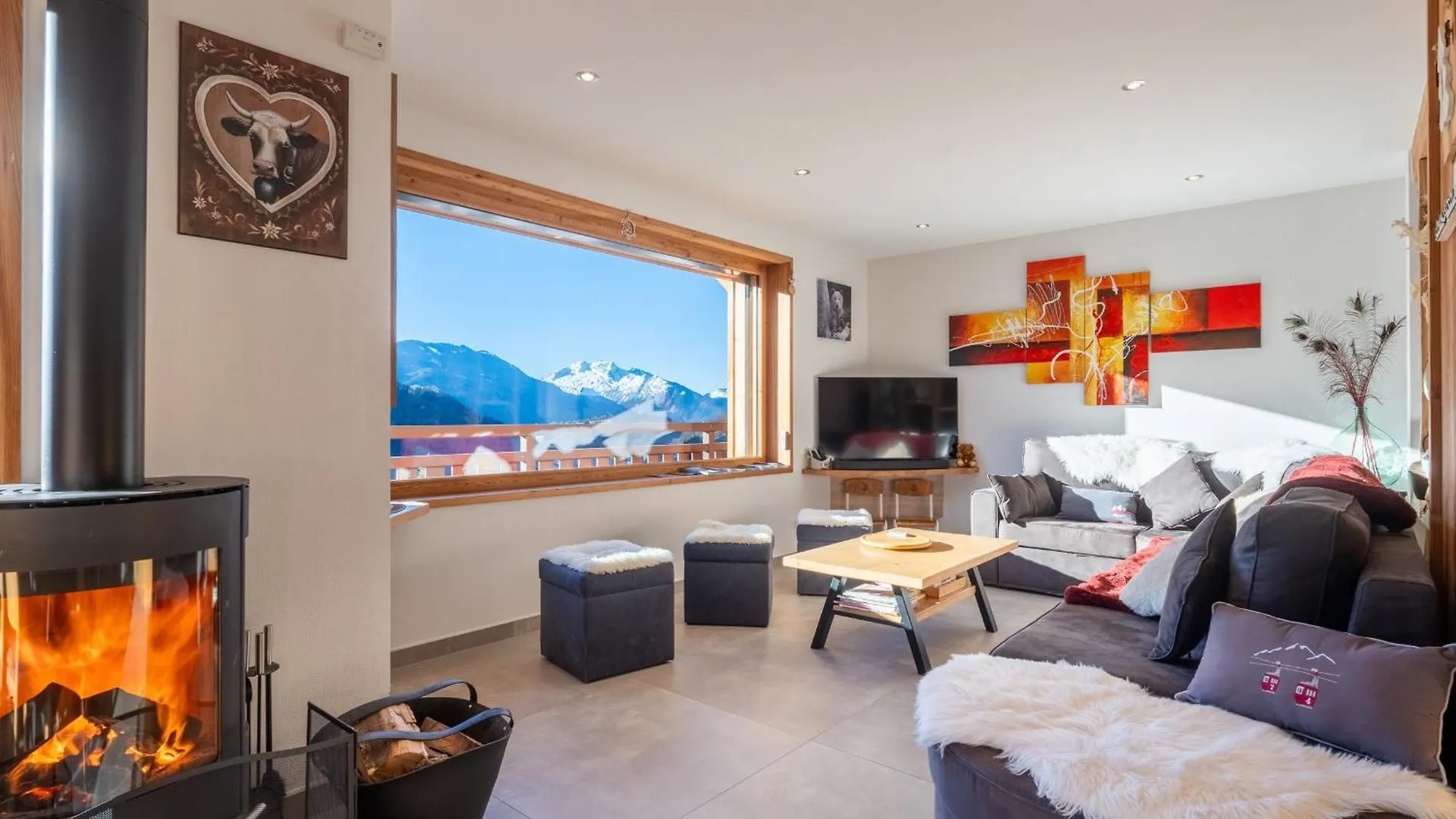 Chalet 5 Etoiles Avec Sauna Et Bain Nordique, Proche Des Pistes, Pour 12 Personnes - Fr-1-467-127 Le Grand-Bornand
